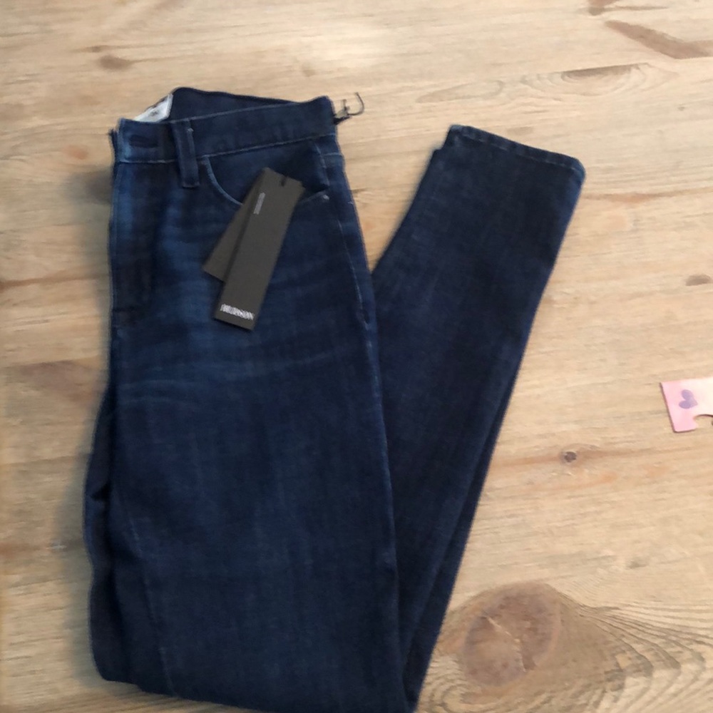 Hudson dark denim skinny